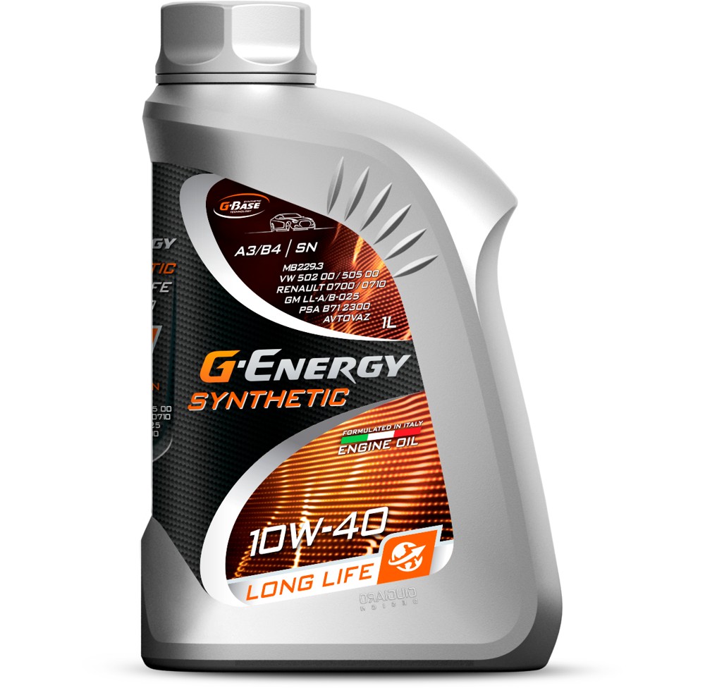Масло моторное G-Energy Synthetic Long Life 10W-40 1 л канистра