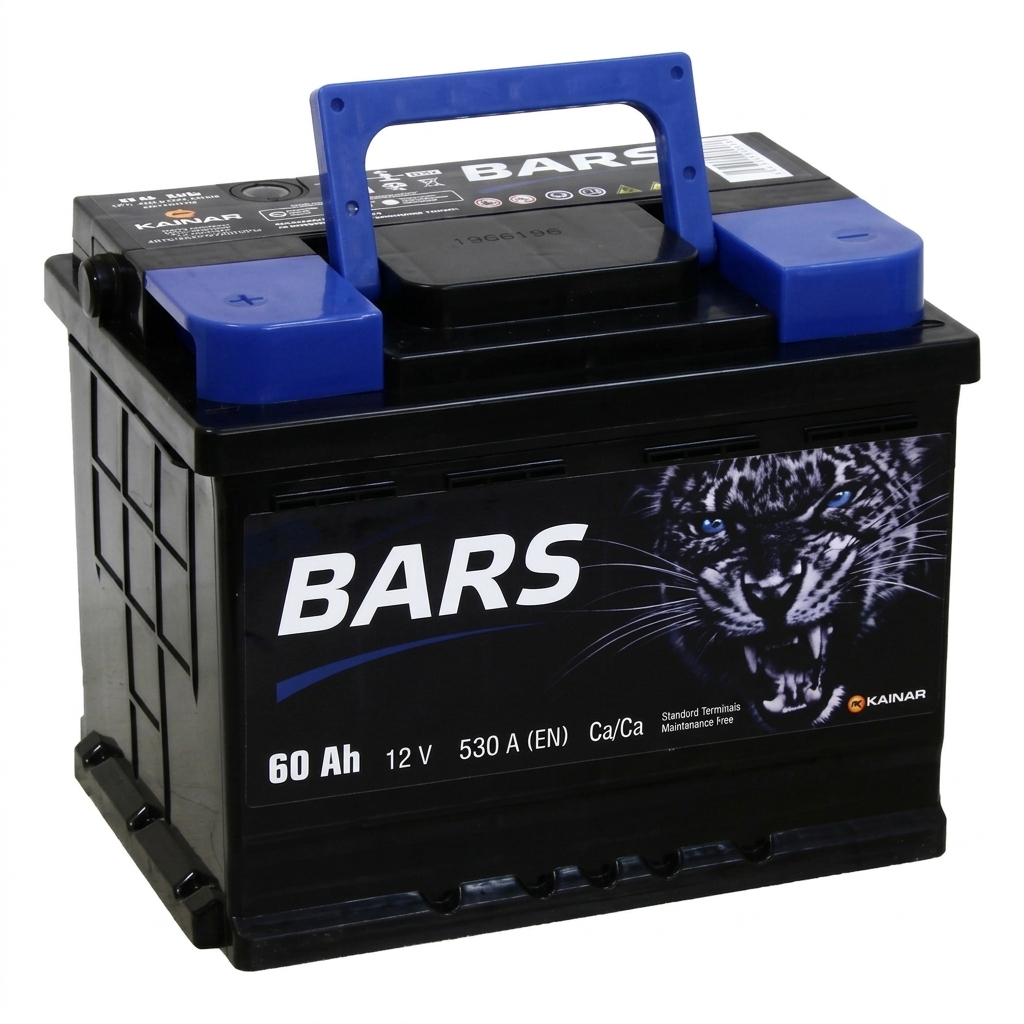АКБ BARS 60 Ач 6СТ-60.1 VL
