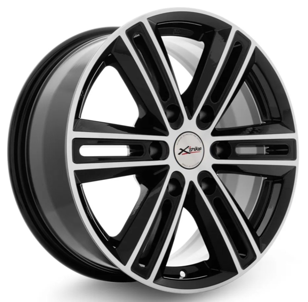 X'trike X-124 7,5x17 6*139,7 Et:36 Dia:100,1 BK/FP X'trike X-124 7,5x17 6*139,7 Et:36 Dia:100,1 BK/FP