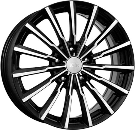 K&K Акцент 7x17 4*100 Et:43 Dia:60,1 Алмаз Черный K&K Акцент 7x17 4*100 Et:43 Dia:60,1 Алмаз Черный