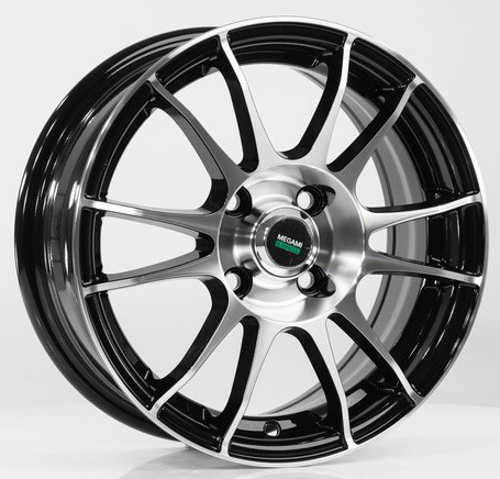 Megami MGM-3 6x15 4*98 Et:35 Dia:58,6 bkf Megami MGM-3 6x15 4*98 Et:35 Dia:58,6 bkf