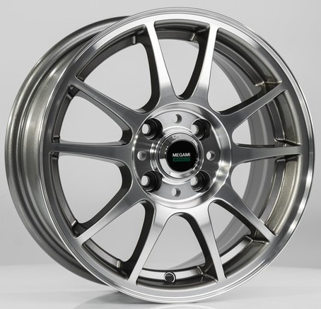 Megami MGM-5 6x14 4*98 Et:35 Dia:58,6 GMF Megami MGM-5 6x14 4*98 Et:35 Dia:58,6 GMF