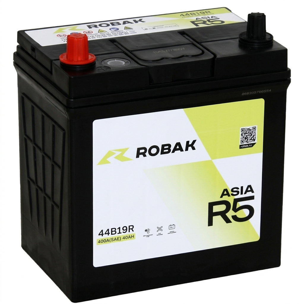АКБ Robak ASIA R5 40 Ач 6СТ-40.1 VL 44B19R