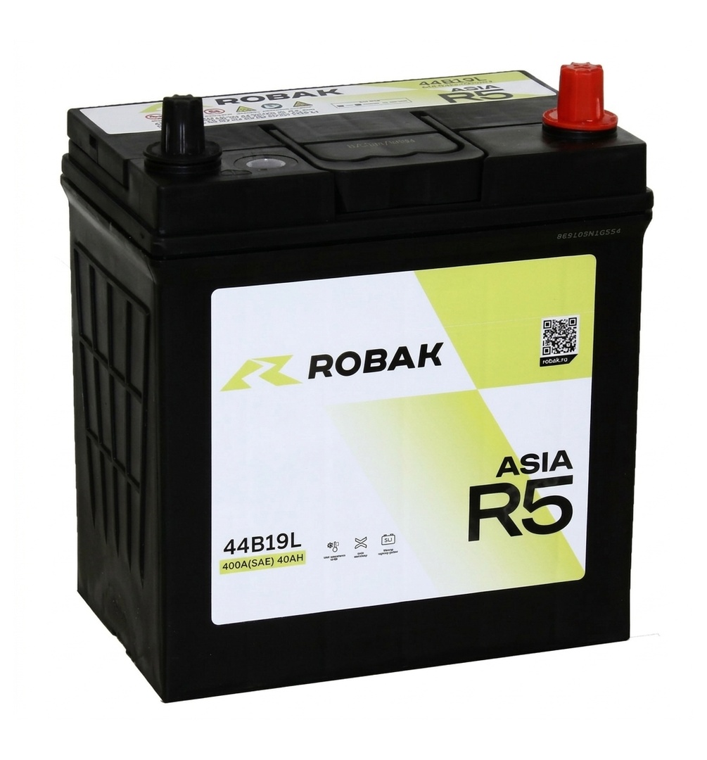 АКБ Robak ASIA R5 40 Ач о/п 6СТ-40.0 VL 44B19L АКБ Robak ASIA R5 40 Ач о/п 6СТ-40.0 VL 44B19L