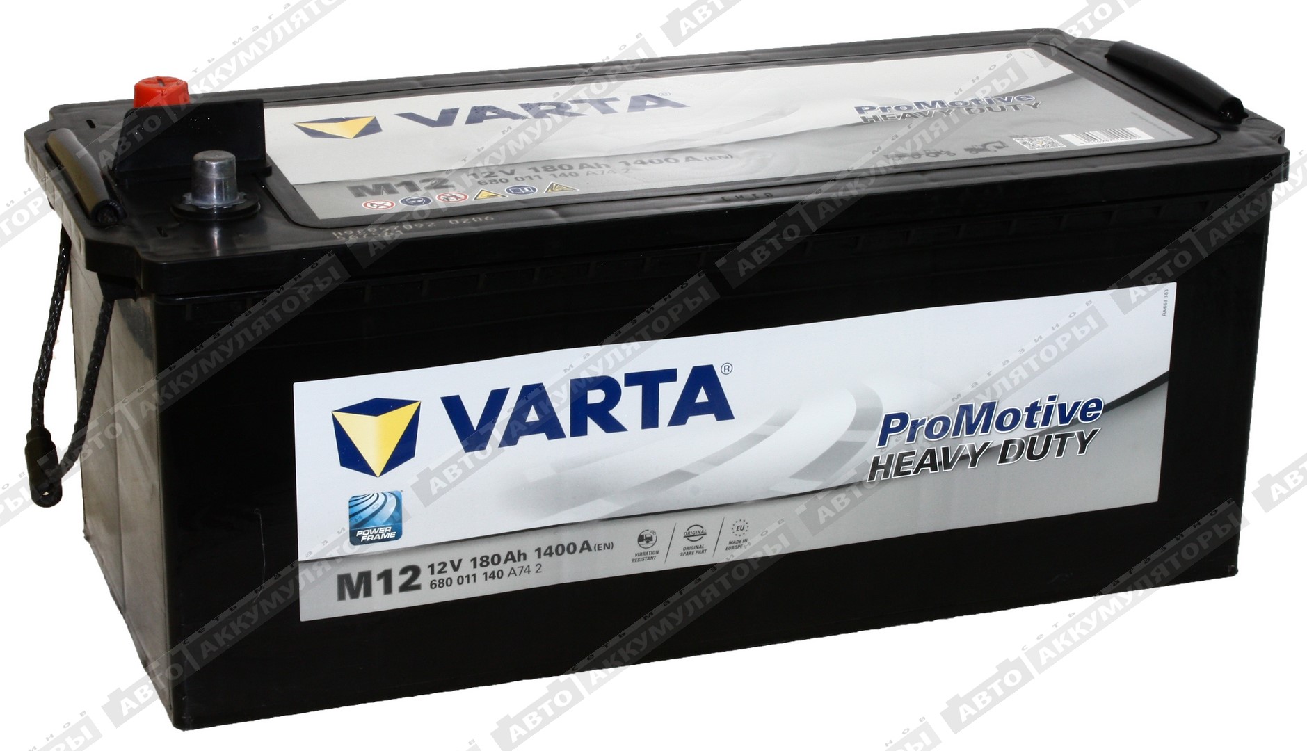 АКБ Varta 180 Ач о/п ProMotive HD 680 011 140