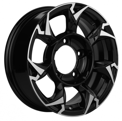 Khomen 1505 5,5x15 5*139,7 Et:5 Dia:98 Black-FP