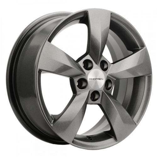 Khomen 1504 6x15 5*100 Et:43 Dia:57,1 G-Silver Khomen 1504 6x15 5*100 Et:43 Dia:57,1 G-Silver