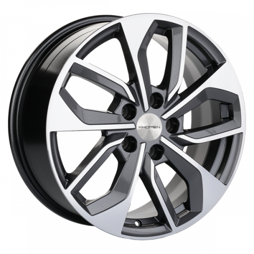 Khomen 1703 7x17 5*112 Et:46 Dia:66,6 Gray-FP Khomen 1703 7x17 5*112 Et:46 Dia:66,6 Gray-FP