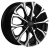Khomen 1605 6,5x16 5*114,3 Et:45 Dia:67,1 BLACK-FP