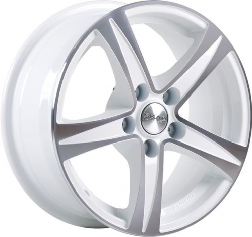 Скад Sakura 6,5x15 5*114,3 Et:40 Dia:66,1 алмаз-белый