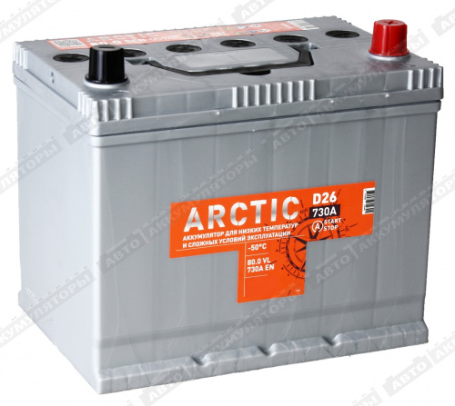 АКБ Titan Arctic AsiaSilver 80 Ач о/п 6СТ-80.0 VL АКБ Titan Arctic AsiaSilver 80 Ач о/п 6СТ-80.0 VL
