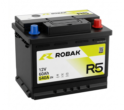 АКБ Robak R5 60 Ач 6СТ-60.1 VL