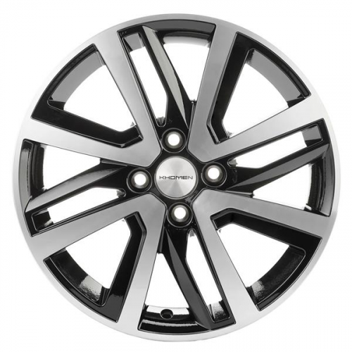 Khomen 1609 6x16 4*100 Et:46 Dia:54,1 BLACK-FP