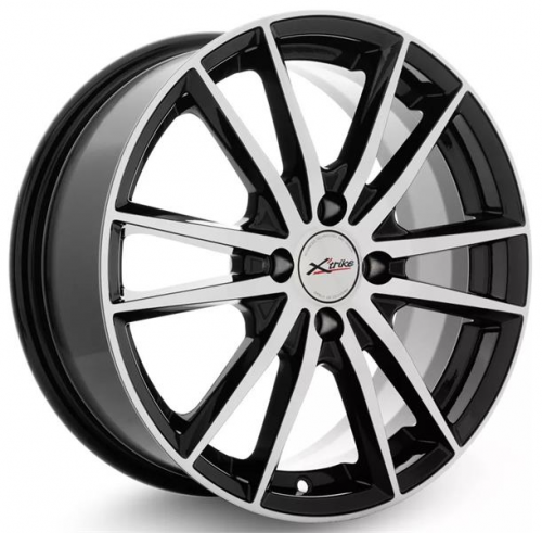 X'trike X-129 6,5x16 4*108 Et:32 Dia:65,1 BK/FP X'trike X-129 6,5x16 4*108 Et:32 Dia:65,1 BK/FP