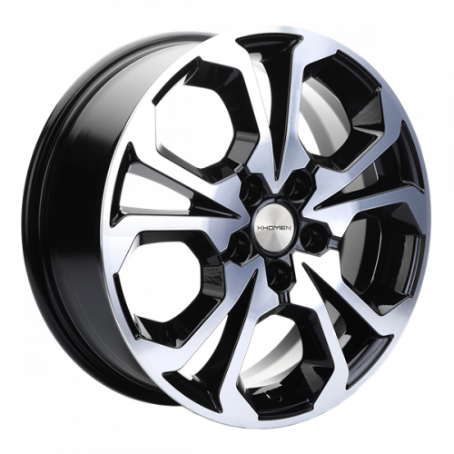 Khomen 1711 7x17 5*108 Et:43 Dia:65,1 Black-FP