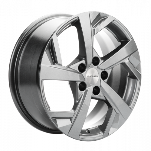 Khomen 1712 7x17 5*114,3 Et:37 Dia:66,6 Gray Khomen 1712 7x17 5*114,3 Et:37 Dia:66,6 Gray