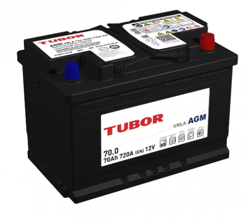 АКБ 6СТ - 70 Ач TUBOR AGM VRLA Euro АКБ 6СТ - 70 Ач TUBOR AGM VRLA Euro