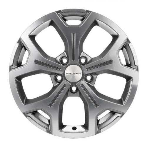 Khomen 1710 6,5x17 5*120 Et:60 Dia:65,1 Gray-FP