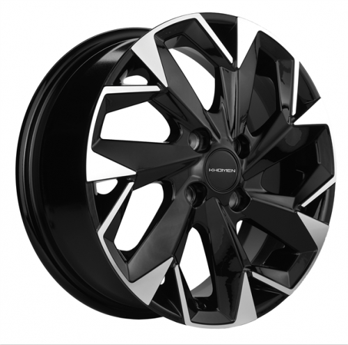 Khomen 1508 6x15 4*100 Et:40 Dia:60,1 Black-FP