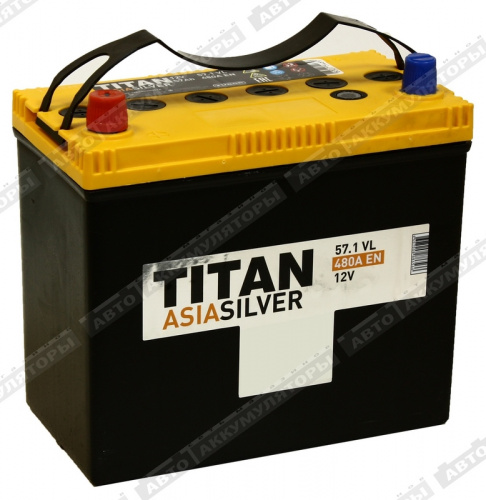 АКБ Titan Asia Silver 57 Ач 6СТ-57.1 VL (B24R) АКБ Titan Asia Silver 57 Ач 6СТ-57.1 VL (B24R)