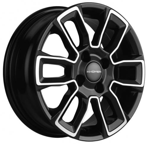 Khomen KHW1406 5,5x14 4*100 Et:38 Dia:67,1 Black-FP
