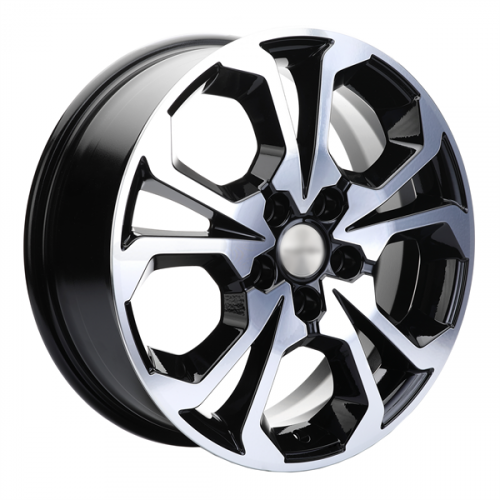 KDW KD1724 6,5x17 5*114,3 Et:50 Dia:66,1 Black_Front_Polished KDW KD1724 6,5x17 5*114,3 Et:50 Dia:66,1 Black_Front_Polished
