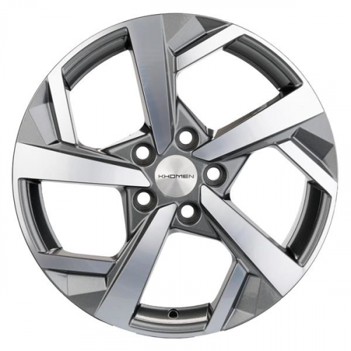 Khomen 1712 7x17 5*112 Et:43 Dia:57,1 Gray-FP Khomen 1712 7x17 5*112 Et:43 Dia:57,1 Gray-FP