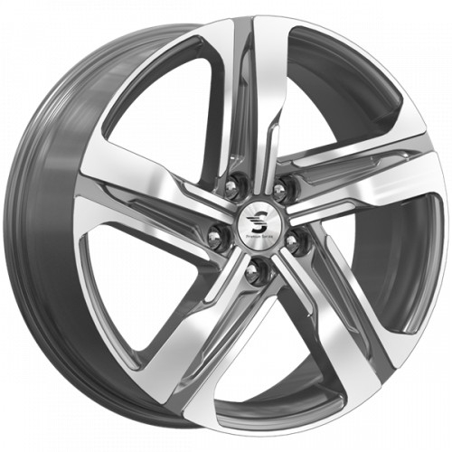 Premium Series КР004 7,5x19 5*114,3 Et:50 Dia:67,1 Diamond gloss graphite