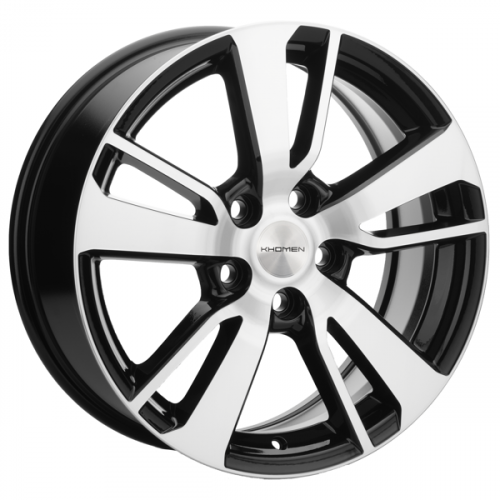 Khomen 1704 7x17 5*114,3 Et:48,5 Dia:67,1 Black-FP