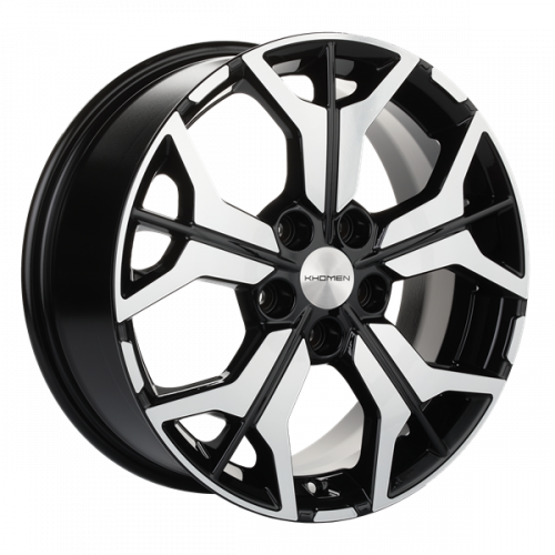 Khomen 1715 7x17 5*114,3 Et:48 Dia:67,1 Black-FP