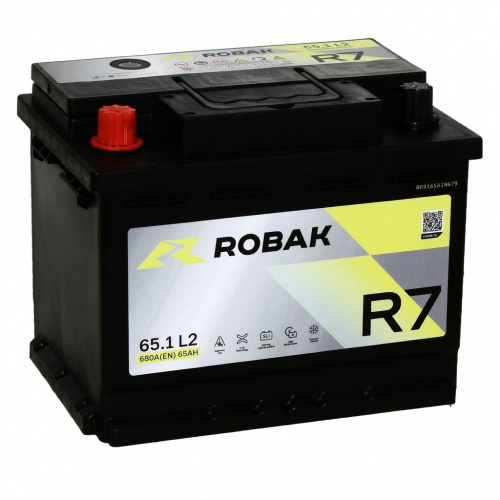 АКБ Robak R7 65 Ач 6СТ-65.1 VL АКБ Robak R7 65 Ач 6СТ-65.1 VL
