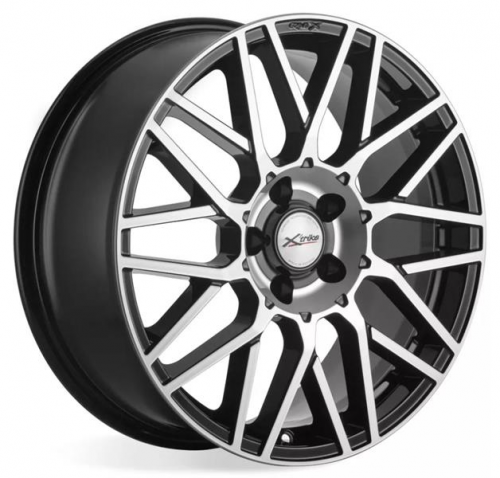 X'trike X-133 7,5x18 5*108 Et:33 Dia:60,1 BK/FP X'trike X-133 7,5x18 5*108 Et:33 Dia:60,1 BK/FP