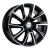 Khomen 1507 6x15 5*100 Et:37 Dia:54,1 Black-FP