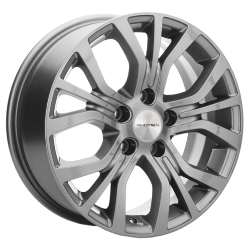 Khomen 1608 6,5x16 5*114,3 Et:41 Dia:67,1 Gray