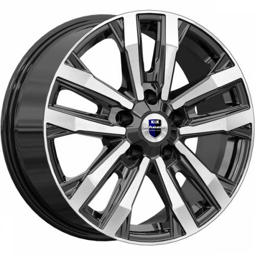 K&K Мичиган 8x18 5*150 Et:60 Dia:110,1 алмаз чёрный
