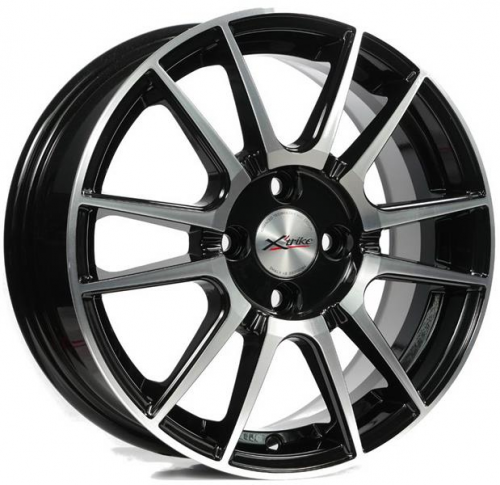 X'trike X-127 6x15 4*100 Et:45 Dia:67,1 BK/FP