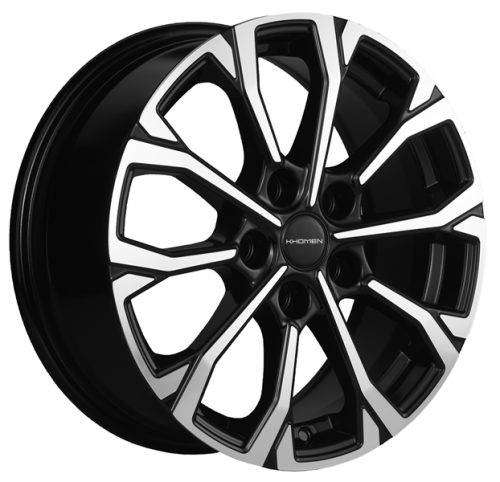 Khomen 1605 6,5x16 5*114,3 Et:50 Dia:67,1 Black-FP