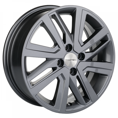 Khomen 1609 6x16 4*100 Et:46 Dia:54,1 Gray