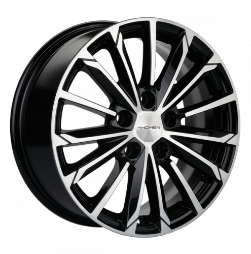 Khomen 1611 6,5x16 5*114,3 Et:50 Dia:67,1 Black-FP