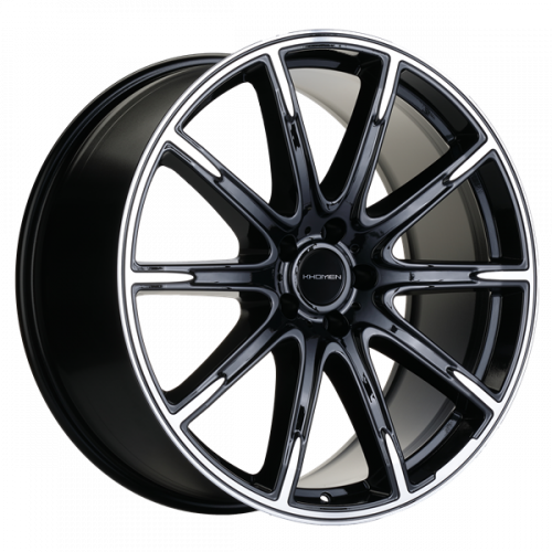 Khomen 2102 9,5x21 5*112 Et:30 Dia:66,6 Black-FP