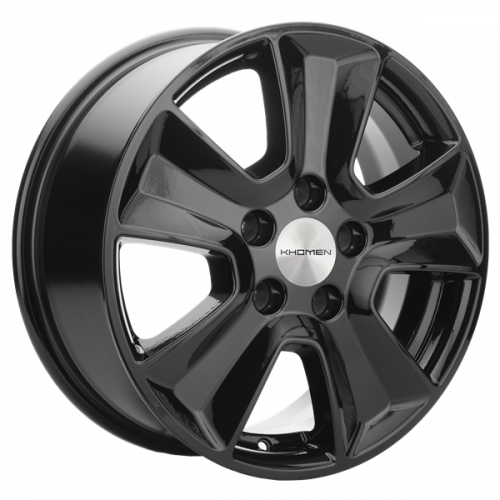 Khomen 1601 6,5x16 5*108 Et:45 Dia:60,1 Black