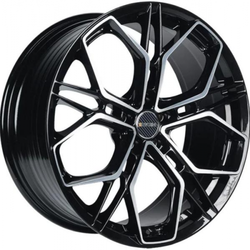INCH FA8534 8x18 5*114,3 Et:37 Dia:66,5 Gloss Black Machined Face