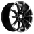 Khomen 1808 7,5x18 5*114,3 Et:50 Dia:54,1 Black-FP