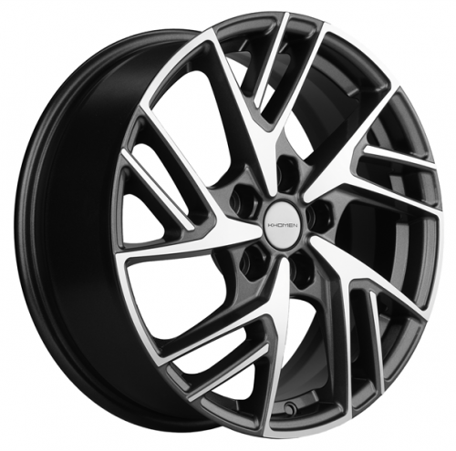 Khomen 1722 6,5x17 5*114,3 Et:45 Dia:54,1 Gray-FP