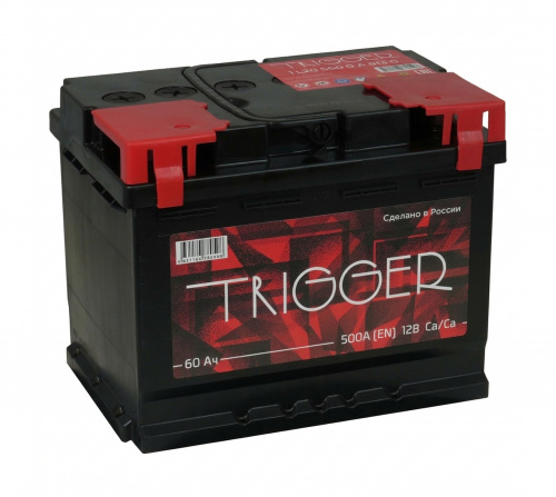 АКБ Trigger 60 Ач 6СТ-60.1 VL АКБ Trigger 60 Ач 6СТ-60.1 VL