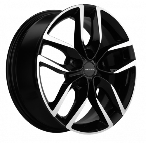 Khomen 1708 6,5x17 5*114,3 Et:37 Dia:66,6 Black-FP