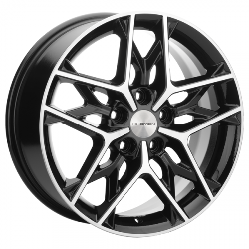 Khomen 1709 7x17 5*114,3 Et:40 Dia:57,1 Black-FP