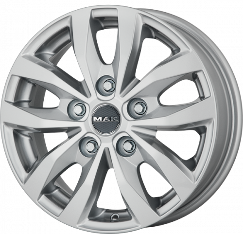 MAK Load 5 6,5x16 5*130 Et:55 Dia:78,1 Silver
