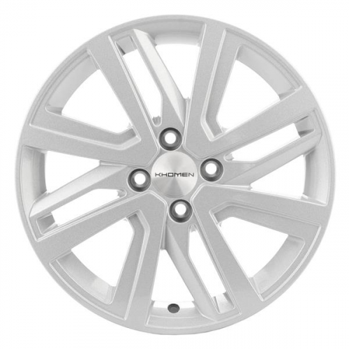 Khomen 1609 6x16 4*100 Et:46 Dia:54,1 F-Silver Khomen 1609 6x16 4*100 Et:46 Dia:54,1 F-Silver