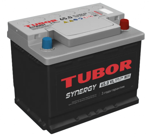 АКБ 6СТ - 65 Ач TUBOR SYNERGY VL